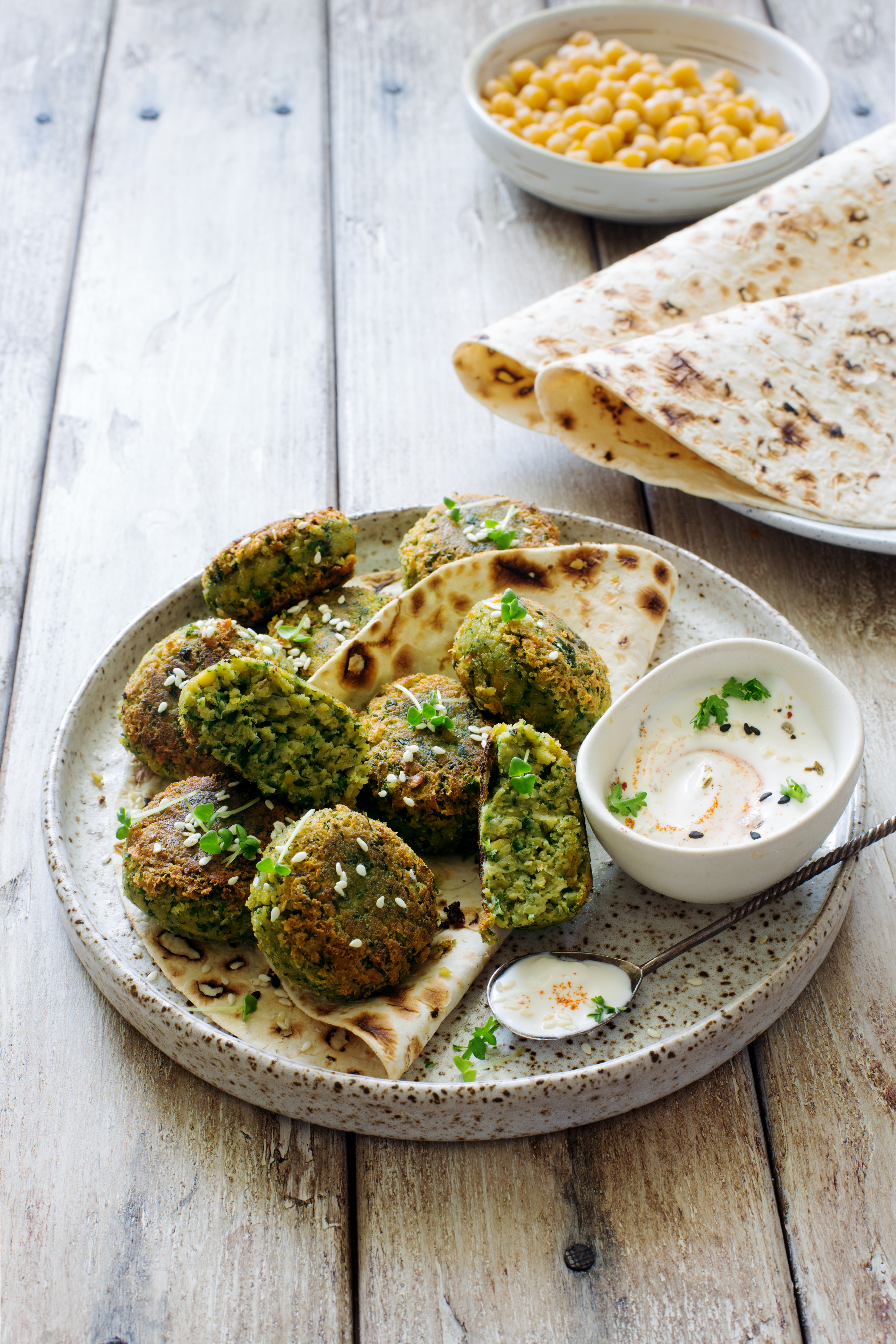 falafels et chenin